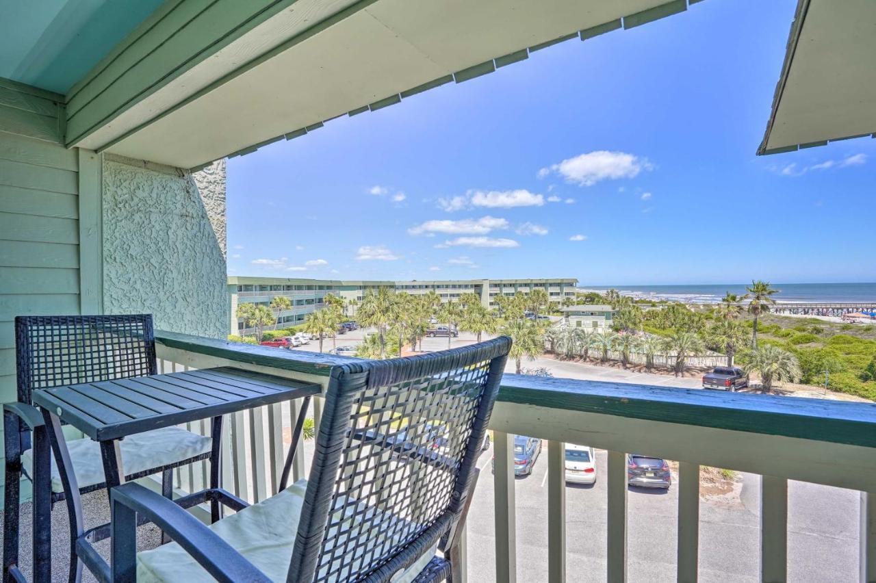Isle Of Palms Beachfront Condo With Balcony And Pool! מראה חיצוני תמונה
