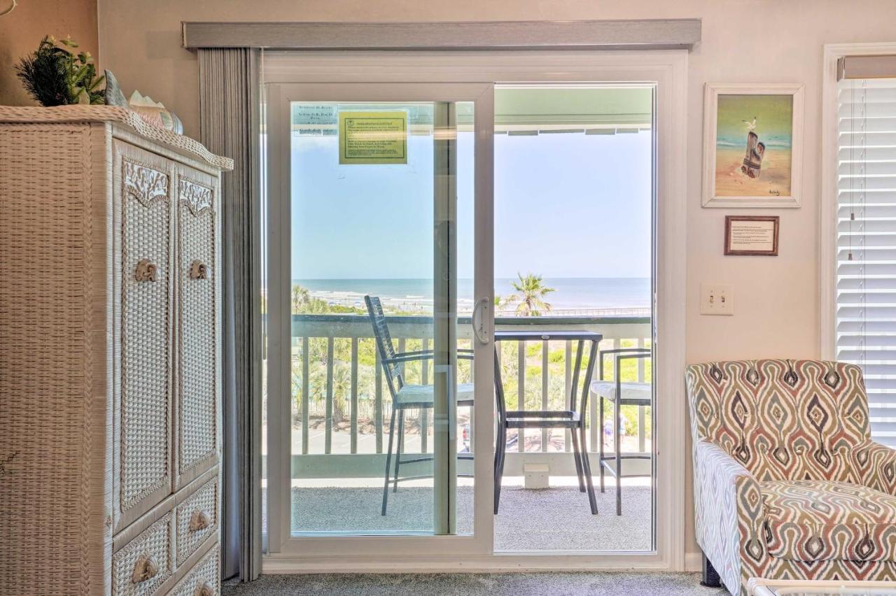 Isle Of Palms Beachfront Condo With Balcony And Pool! מראה חיצוני תמונה