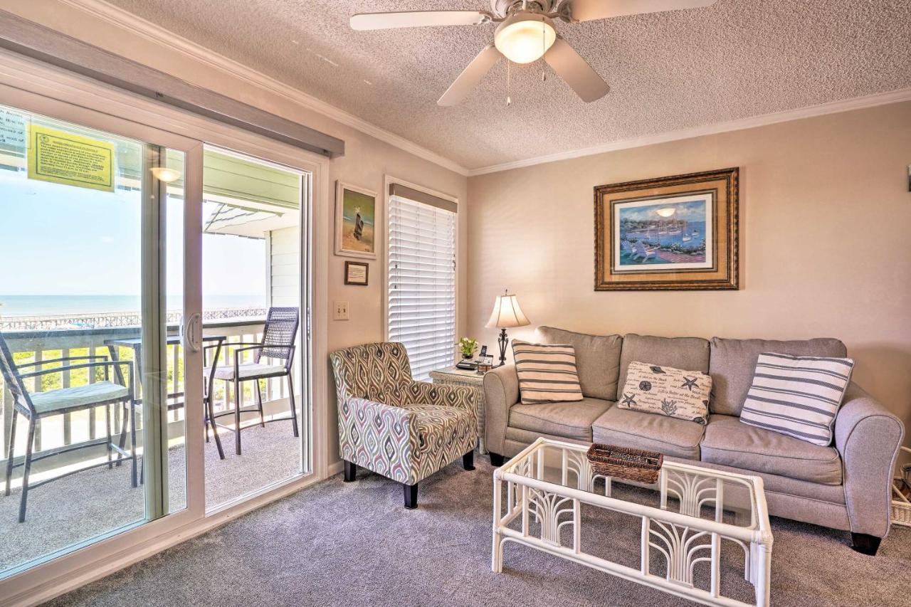 Isle Of Palms Beachfront Condo With Balcony And Pool! מראה חיצוני תמונה