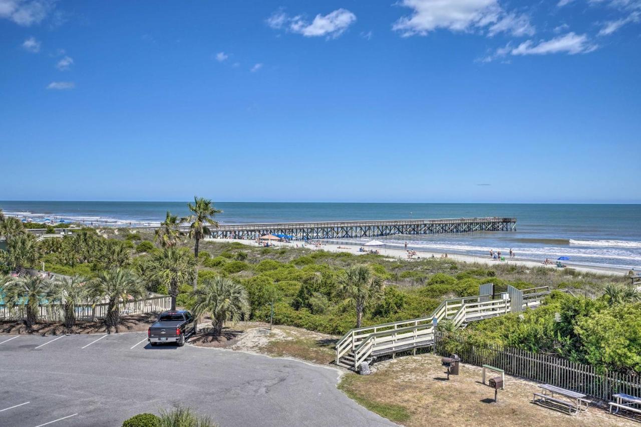 Isle Of Palms Beachfront Condo With Balcony And Pool! מראה חיצוני תמונה
