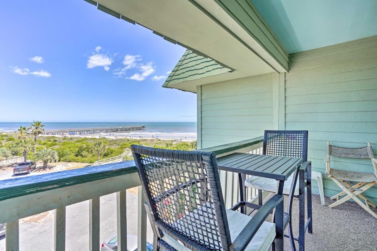 Isle Of Palms Beachfront Condo With Balcony And Pool! מראה חיצוני תמונה