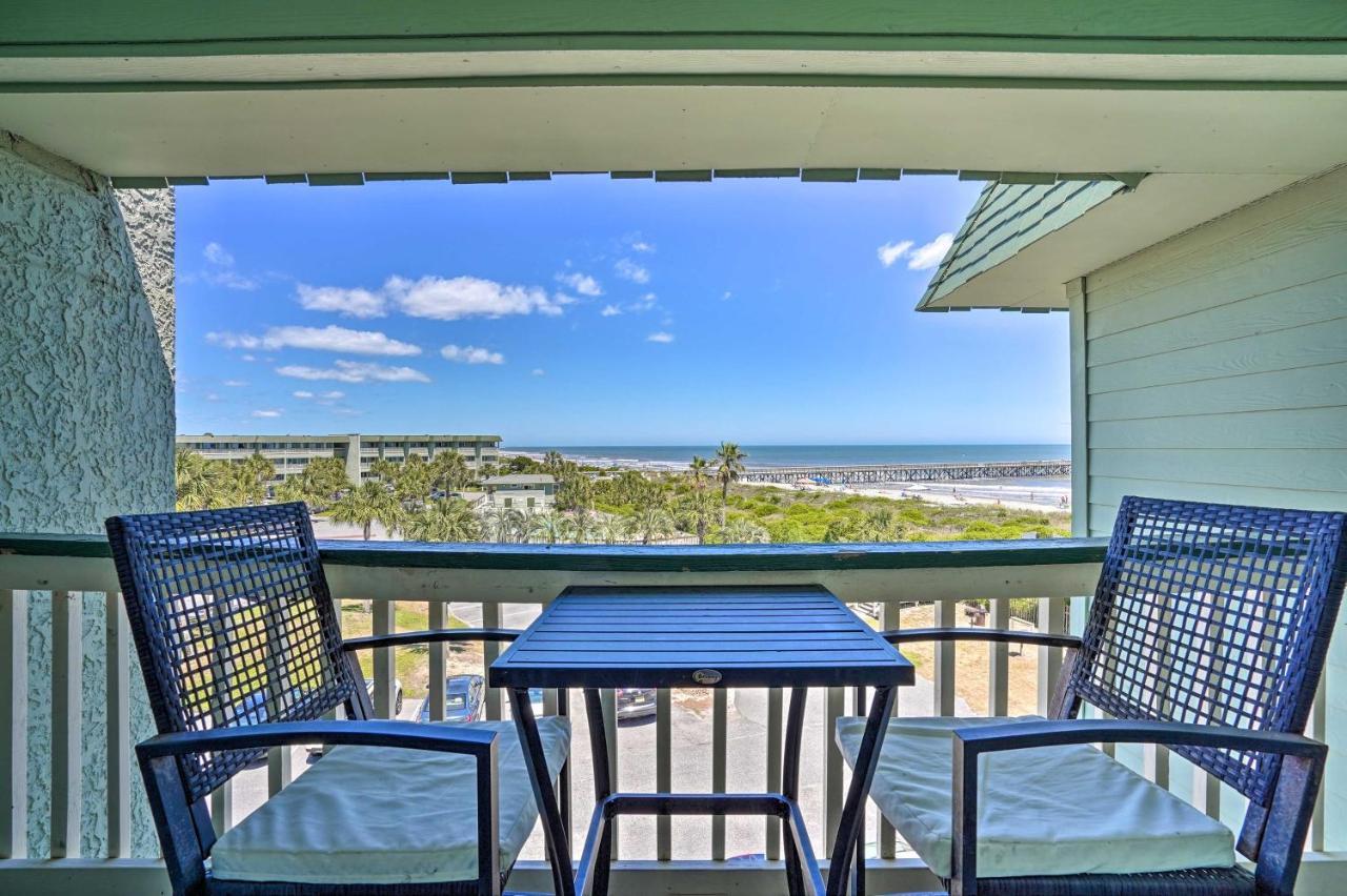 Isle Of Palms Beachfront Condo With Balcony And Pool! מראה חיצוני תמונה