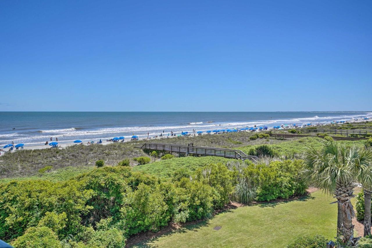 Isle Of Palms Beachfront Condo With Balcony And Pool! מראה חיצוני תמונה