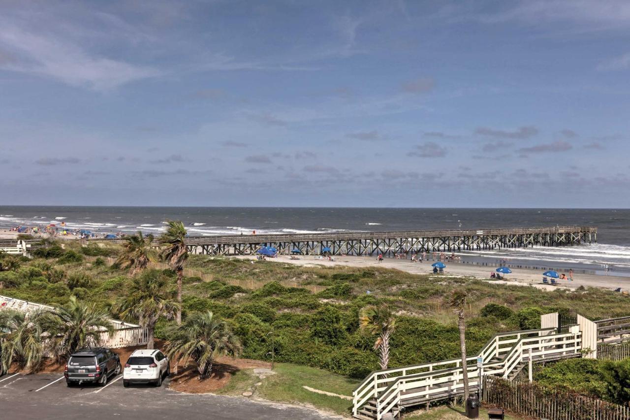 Isle Of Palms Beachfront Condo With Balcony And Pool! מראה חיצוני תמונה